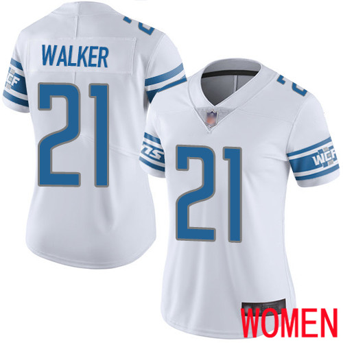 Detroit Lions Limited White Women Tracy Walker Road Jersey NFL Football 21 Vapor Untouchable